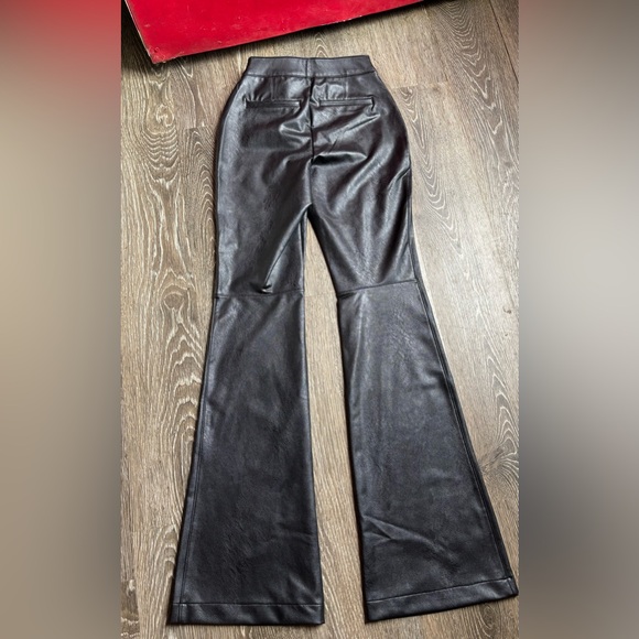 Spanx Leather-Like Flare Pants XS NWT! - Picture 10 of 13